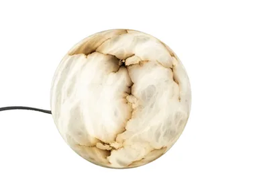 BALL 2003/L15 - LED alabaster table lamp by Possoni Illuminazione - view 2